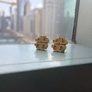 Tory Burch gold earrings!
